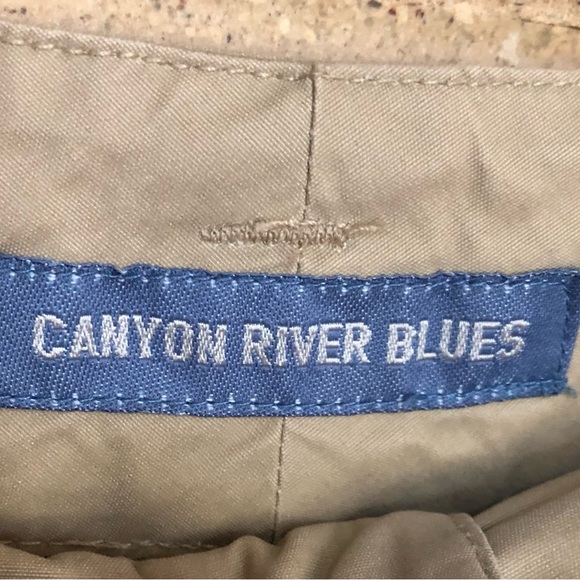 Women's Camel Cargo Pants - Size 9 - Waist 32 - Women's Trousers - Picture 4 of 11